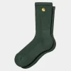 Carhartt WIP Chase Socks Sycamore Tree / Gold Cheap