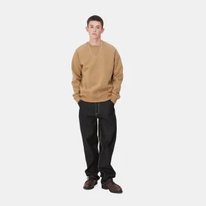 Carhartt WIP Chase Sweatshirt Peanut / Gold Online