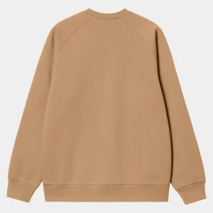 Carhartt WIP Chase Sweatshirt Peanut / Gold Online