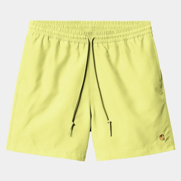 Carhartt WIP Chase Swim Trunk Arctic Lime / Gold Cheap