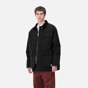 Carhartt WIP Clarton Coat Black / Black Clearance