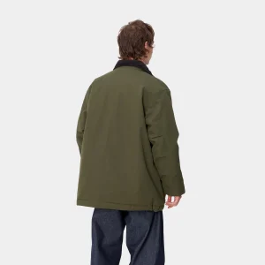 Carhartt WIP Clarton Coat Office Green / Black New