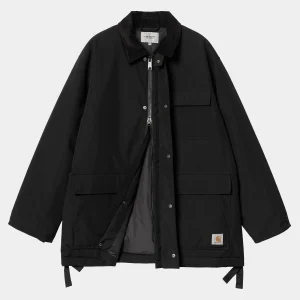 Carhartt WIP Clarton Coat Black / Black Clearance