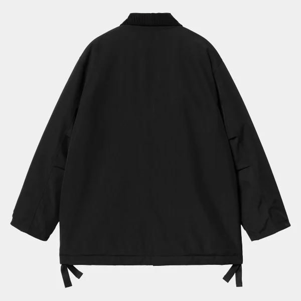 Carhartt WIP Clarton Coat Black / Black Clearance