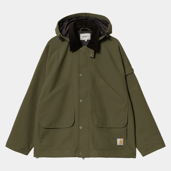 Carhartt WIP Clarton Jacket Office Green / Black New