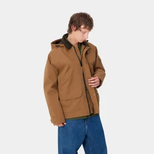 Carhartt WIP Clarton Jacket Hamilton Brown / Tobacco Online