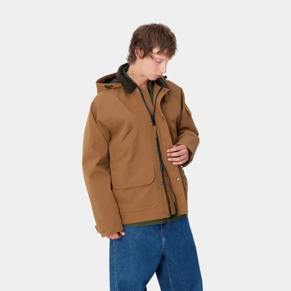 Carhartt WIP Clarton Jacket Hamilton Brown / Tobacco Online