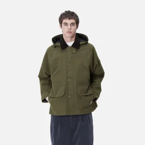 Carhartt WIP Clarton Jacket Office Green / Black New