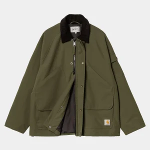 Carhartt WIP Clarton Jacket Office Green / Black New