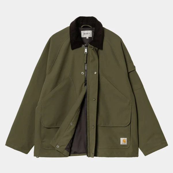 Carhartt WIP Clarton Jacket Office Green / Black New