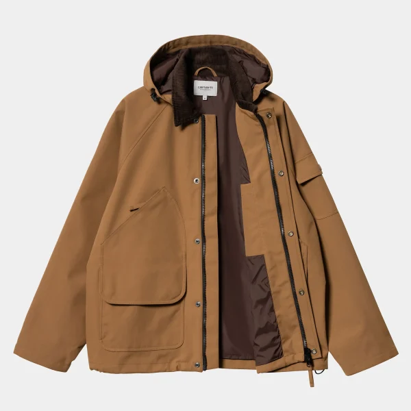 Carhartt WIP Clarton Jacket Hamilton Brown / Tobacco Online