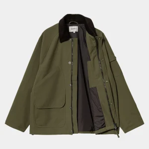 Carhartt WIP Clarton Jacket Office Green / Black New