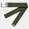 Carhartt WIP Clip Belt Chrome Office Green Outlet