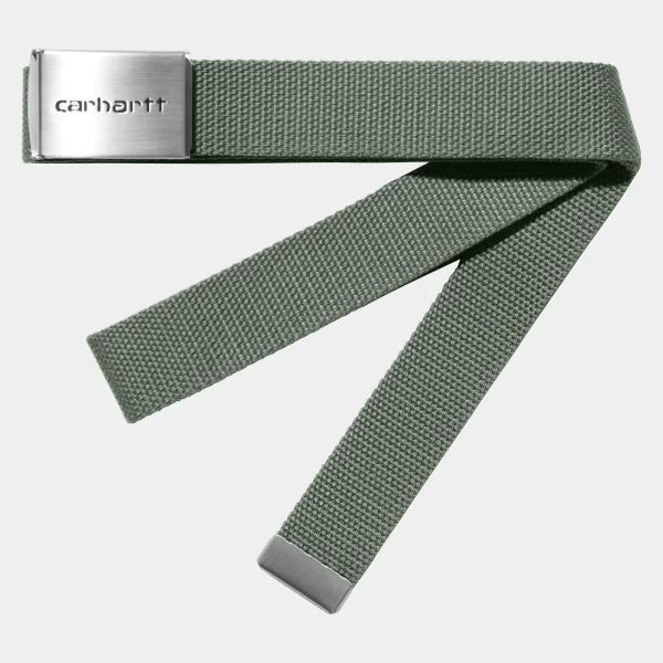 Carhartt WIP Clip Belt Chrome Park Cheap