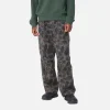 Carhartt WIP Cole Cargo Pant Camo Duck, Grey Clearance