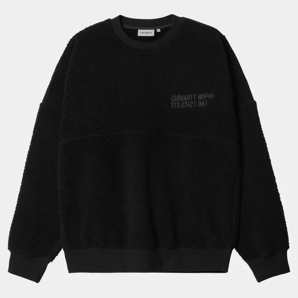 Carhartt WIP Coordinate Sweat Black / Grey Online