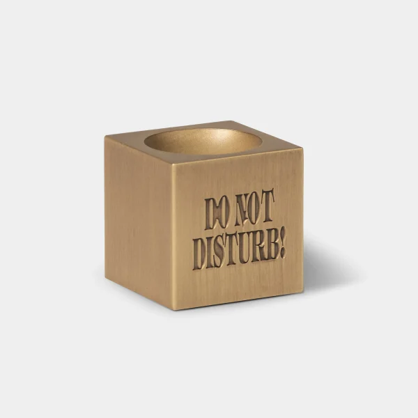 Carhartt WIP Do Not Disturb Incense Holder Gold Best Sale