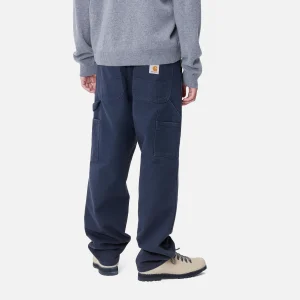 Carhartt WIP Double Knee Pant Air Force Blue Cheap