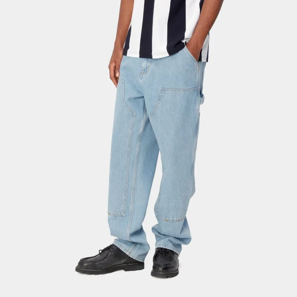 Carhartt WIP Double Knee Pant Blue Hot