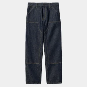 Carhartt WIP Double Knee Pant Blue Online