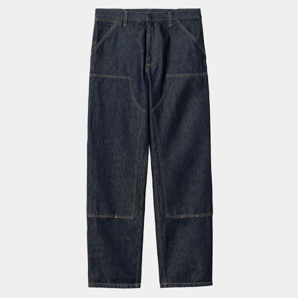 Carhartt WIP Double Knee Pant Blue Online