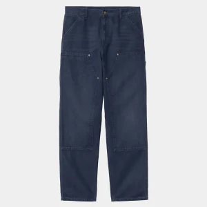 Carhartt WIP Double Knee Pant Air Force Blue Cheap