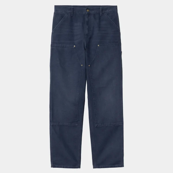 Carhartt WIP Double Knee Pant Air Force Blue Cheap