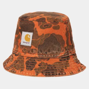 Carhartt WIP Duck Bucket Hat Camo Duck, Green / Turmeric Store