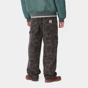 Carhartt WIP Duck Single Knee Pant Camo Duck, Green / Graphite Clearance