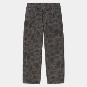 Carhartt WIP Duck Single Knee Pant Camo Duck, Green / Graphite Clearance