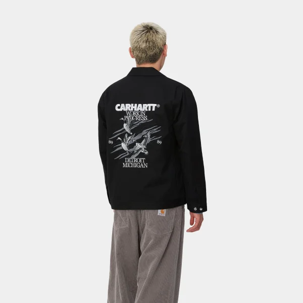 Carhartt WIP Ducks Jacket Black Flash Sale