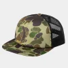 Carhartt WIP Flying Ducks Trucker Cap Camo Duck, Green Store