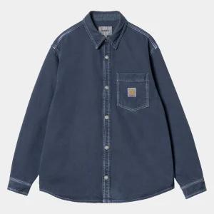 Carhartt WIP George Shirt Jac Air Force Blue Hot