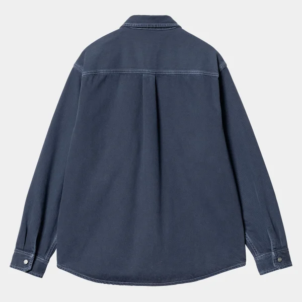 Carhartt WIP George Shirt Jac Air Force Blue Hot