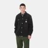 Carhartt WIP Harvey Shirt Jac Black Flash Sale