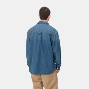 Carhartt WIP Harvey Shirt Jac Blue Hot