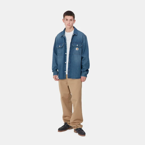 Carhartt WIP Harvey Shirt Jac Blue Hot