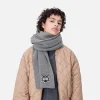 Carhartt WIP Heart Train Patch Scarf Grey Heather Hot