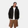 Carhartt WIP Hooded American Script Jacket Black Shop