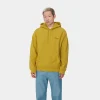 Carhartt WIP Hooded American Script Sweatshirt Golden Olive Best