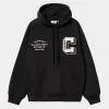 Carhartt WIP Hooded Brown Ducks Sweat Black Outlet