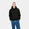 Carhartt WIP Hooded Carhartt Sweatshirt Black / Black Online