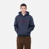 Carhartt WIP Hooded Carhartt Sweatshirt Air Force Blue / Malbec Cheap