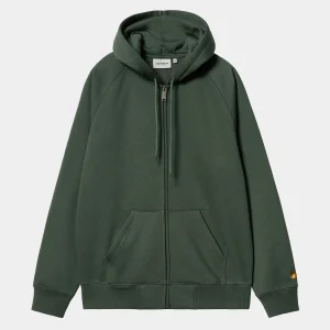 Carhartt WIP Hooded Chase Jacket Sycamore Tree / Gold Fashion