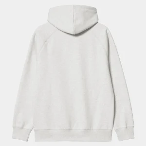 Carhartt WIP Hooded Chase Sweatshirt Ash Heather / Gold Online