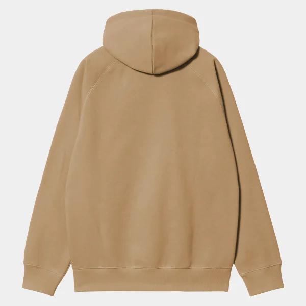 Carhartt WIP Hooded Chase Sweatshirt Peanut / Gold Outlet