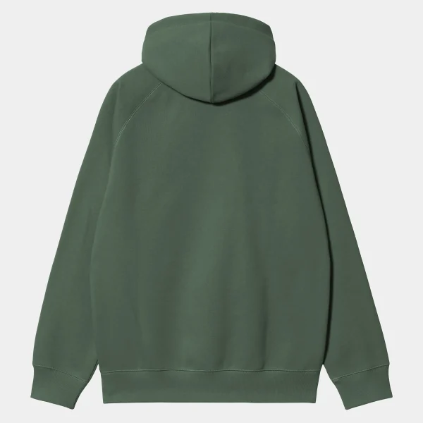 Carhartt WIP Hooded Chase Sweatshirt Sycamore Tree / Gold Discount