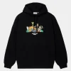 Carhartt WIP Hooded Coffee Sweatshirt FW24 Black Store