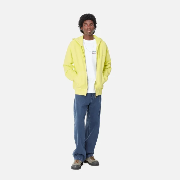 Carhartt WIP Hooded Duster Script Jacket Arctic Lime Best Sale