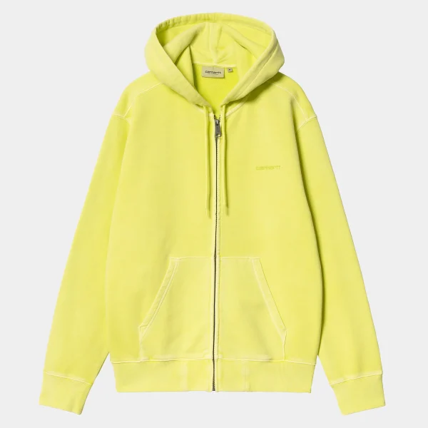 Carhartt WIP Hooded Duster Script Jacket Arctic Lime Best Sale